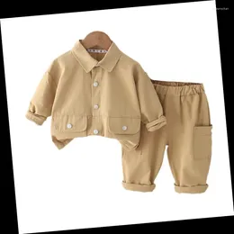 Clothing Sets Spring Autumn Baby Clothes Suit Children Boys Outfits Kids Jacket Pants 2Pcs/Sets Toddler Casual Costume Infant Tracksuits