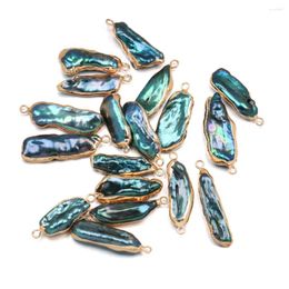 Charms Natural Freshwater Pearl Pendants Irregular Shape For Jewelry Making DIY Accessories Fit Necklaces Size 10x26mm