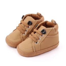 Baby Casual Buty Pokryte kostki małe buty przez 0-1 lat Toddler Boys Outdoor Prewalking