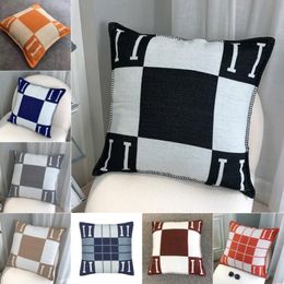 Letter designer Avalon pillow throw pillow bedding home room decor pillowcase couch sofa orange car thick cashmere cushion casual removable cushion pillow