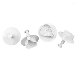 Baking Tools 4pcs Air Balloon Spring Embossing Mold Biscuit Cutting Mould XG462