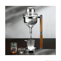 Tabletop Wine Racks Tabletop Wine Racks Giemza Dispenser Japanesestyle Icecold Dropper Iced Sober Cooler Sake Jug Decanter Chilled Cha Dhygs