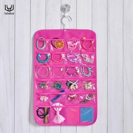 Storage Bags Luluhut 24 Pockets Wall Door Closet Hanging Bag Classified Pouch Socks Underwear Cosmetic Keys Toy Sorting