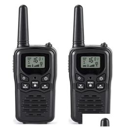 Walkie Talkie Mini Handheld Radio For Outdoor Cam 22Ch Uhf 4469375 Mhz Upto 8Km Portable Interphone2090589 Drop Delivery Electronics T Ots1F