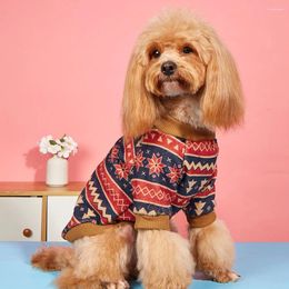 Dog Apparel Snowflake Thnic Geometry Fall Winter Hoodie Print Medium Dogs Casual Pet And Clothing Classic Outfit