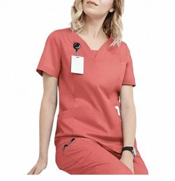 hospital Nurse, Doctor, Surgical Uniform, Nurse Uniform, Beauty Sal, Dental Hospital Work Uniform, Hand Wing Clothes u8Ib#