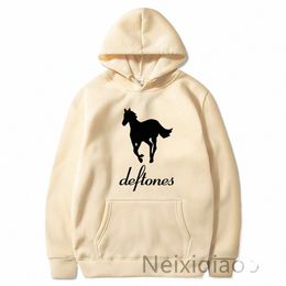 plus Size Deftes Harajuku Horse Printed Hooded Women Men Hoodies Sweatshirt Female Lg Sleeve Casual Sudaderas Clothing 11ma#