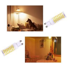 Brightest G9 LED Lamp AC220V 3W 5W 7W Ceramic SMD2835 LED Bulb Warm/Cool White Spotlight replace Halogen light Consignment