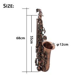 Eb Alto Saxophone Professional Woodwind Instrument Black Nickel Sax With Case Strap Mouthpiece Musical Instrument Accessories