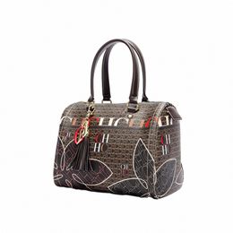 ch Women's Bucket Bag With Fine Floral Patterns Travel Banquet High Quality Luxury Brand Designer New Large Handbag Women's 964R#