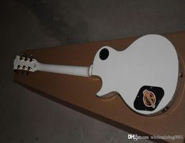 whole Top quality white G CUSTOM guitar with Golden Electric Guitar luhg2965867