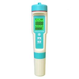 7 in 1 PH/TDS/EC/ORP/S.G/Salinity/Temp Meter with ATC PH Tester Aquariums PH Meter PH Meter for Water Household Drinking 240320