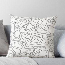 Pillow Race Tracks On A White Background Throw Rectangular Cover Pillowcases