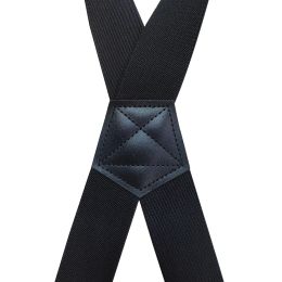 Suspenders for Men 3.8cm/1.5inch Wide Heavy Duty Big Tall Trucker Suspender Adjustable Plastic Side Clip Trouser Braces Dad Gift