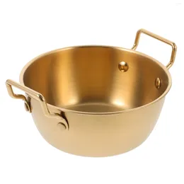 Bowls Stainless Steel Bowl Household Metal Snack Basket Salad Accessory Noodle Kitchen Mixing