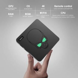 Beelink GT King WiFi6 Smart TV BOX Android 9 Amlogic S922X Quad-core 4GB 64GB TVBOX BT4.1 1000M LAN Android 9.0 4k Set top box