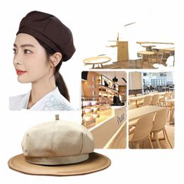 restaurant Hotel Bakery Hat Dustproof Chef Hat Reusable Kitchen Food Catering Cooking Cap Hotel Waiters Berets Work Uniform X7yZ#