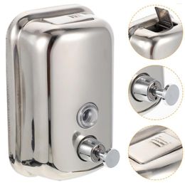 Liquid Soap Dispenser Outdoor Stainless Steel Hand Shampoo For Kids Bathroom Container