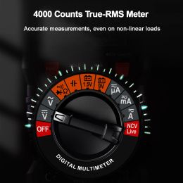 KAIWEETS HT113B NEW Digital Multimeter Ture RMS Auto Range Multimetro 1000V 10A AC DC Ohm Hz NCV Live Voltage Temperature Meter