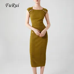 Work Dresses Fu Rui 2024 Summer Sleeveless Raglan Sleeve Small Tank Top Elastic Long Half Skirt Two Piece Women's Set Wholesale