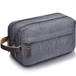 Storage Bags Travel Toiletry Bag For Men Water Resistant Shaving Cosmetic Portable Women Makeup Pouch Organizer