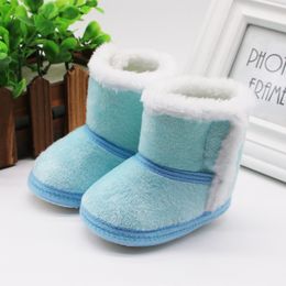 Winter Baby Shoes Warm Newborn Toddler Boots 1 Year baby Girls Boys Shoes Soft Sole Fur Snow Boots Zapatillas 0-18M