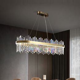 Luxury Modern Chandelier For Living Room Bedroom Golden Crystal Hanging Light Fixture Dining Room Kitchen Pendant Ceiling Lamp