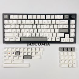 XDA PBT Keycaps English/Japanese/Russian/Korean 127 Keys/Set For Apple MAC Cherry MX Keycap For DIY Custom Mechanical Keyboard