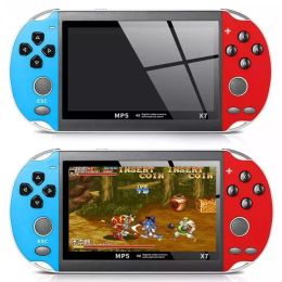 Rechargeable hot-selling X7Plus portable game player 2024 all game accessories console new children's TV video mini video handheld game console