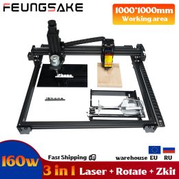 Cnc Laser Engraver Machine Wood Cutter With Air Assist 160W Laser Engraving Cutting Machine Cnc Wood Router
