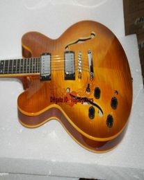 Left Handed Guitar Custom Shop 335 Jazz Electric Guitar in Vintage High Cheap 5407800