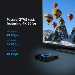 X96Q MAX Smart TV Box Android 10 TV BOX Allwinner H616 4GB 64GB 2.4G 5G Dual WiFi BT5.0 4K HDR 3D Media Player Set Top Box