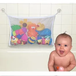 Storage Bags Useful Durable Kids Baby Bath Toys Pouch Net/mesh Strong Sucker