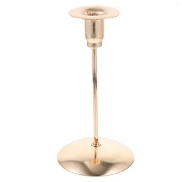 Candle Holders Candlestick Ornament Decorative Holder Desktop Adornment Table Decoration Metal Stand Taper