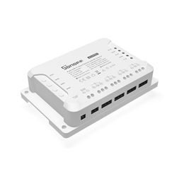 Sonoff 4CH R3/ 4CH PRO R3 4 Gang Wi-Fi Smart Switch Module Voice Control Interlock Inching Control via eWeLink APP Support Alexa