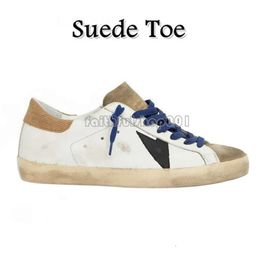 Designer Shoes New Golden Sneakers Designer Sneakers Luxurys Loafers Casual Shoes Leather Italy Dirty Old Shoe Brand Women Men Super-star Ball Star Trainers 610