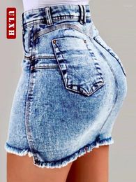 Women's Jeans ULXH 2024 Casual Sexy Temperament Slimming Womens Denim Shorts European And American Style Streetwear