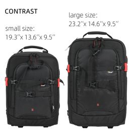 T&YFOTOP Trolley camera bag Professional camera trolley suitcase Bag Video Photo Digital Camera luggage travel trolley Backpack