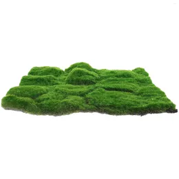 Decorative Flowers Simulated Fake Moss Home Accessories Artificial Grass Turf Decor Mat Landscaping Prop Lawn Imitation