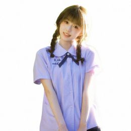 thailand Sailor Suits Student JK Uniform Cosplay Costume School Girl Shirt Pleated Skirt Set School Clothes Thai College Outfit L2x2#
