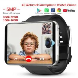 DM100 4G 2.86 Inch Screen Smart Watch Android 7.1 OS Phone 3 GB 32GB 5MP Camera 480*640 Ips Screen 2700mah Battery Smartwatch