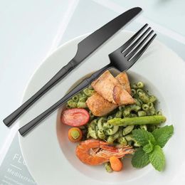 Knives Safe Healthy Tableware Stainless Steel Cutlery Set For Home Parties Heat Resistant Elegant Dining Entertaining
