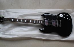 High Quality Deluxe SG 400 Standard Black Electric Guitar 2 Pickups 6 Strings Instrument 2373358