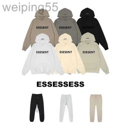 Men Hoodies Black Sweatshirts Womens Hoodies Pullover Hooded Loose Sweater Street Fashion Letter Design Simple Style Couple Outfit Unisex Plus Size White Hoodiesb