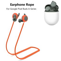 Silicone Anti-Lost Holder Cable for Google Pixel Buds A-Series Comfortable Waterproof Headphone Neck Strap Earphone Holder Cable