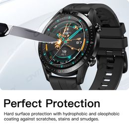 9H Premium Tempered Glass for Huawei Watch GT3 Pro GT2 46MM 43MM HD Screen Protector for Huawei GT 3 2 Runner Protective Film