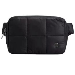 Outdoor Bags Ll Quilted Grid Belt Bag Wasitbag Sports Waist Mtifunction Fanny Pack Drop Delivery Outdoors Dhcz4