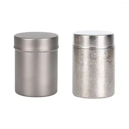 Storage Bottles Tea Tins Canister Nuts Reusable Candy Powder Multipurpose Spice Kitchen Canisters Titanium Sealed Caddy Loose