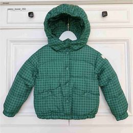 gglies Luxury Winter baby down Jacket button kids designer coat Size 100-160 high quality cold-proof child overcoat Nov05