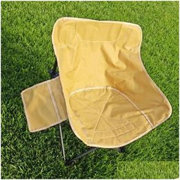 Camp Furniture Fold Beach Chairs Portable Stool Cam Outdoor Simplicity Breathable Oxford Comfort Beautif Stable Drop Delivery Sports O Dhdup